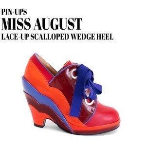 John Fluevog Miss August Platforms size 10